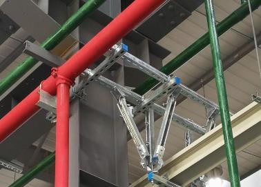 浠水该抗震支架的整体式支吊架结构协调性好